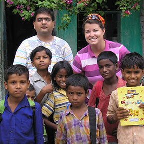 volunteers in india orphanage