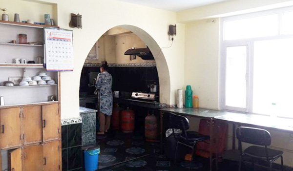 kitchen for volunteer host family in nepal