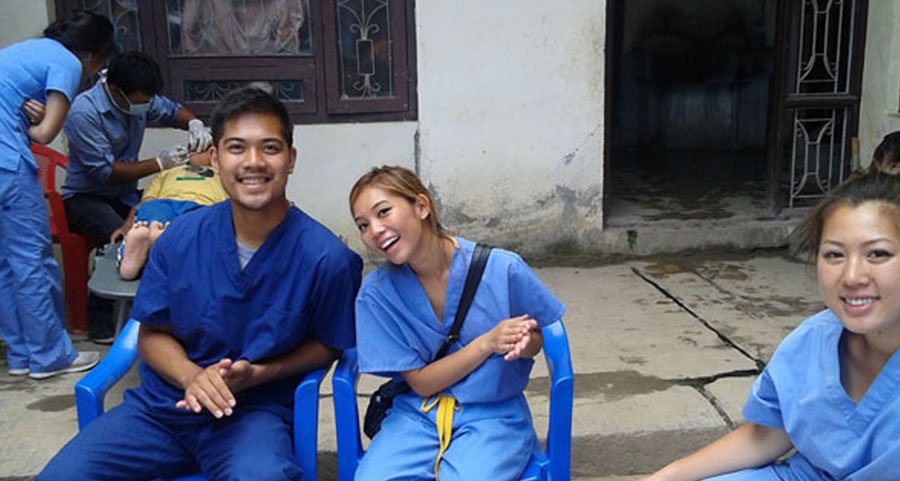 work in healthcare project in nepal