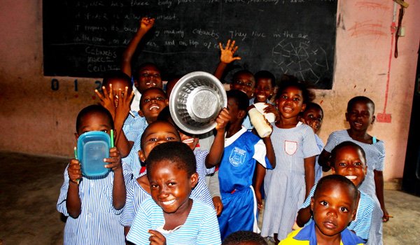 african kids in classroom